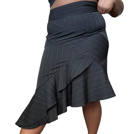 90s Asymmetrical Flouncy Skirt