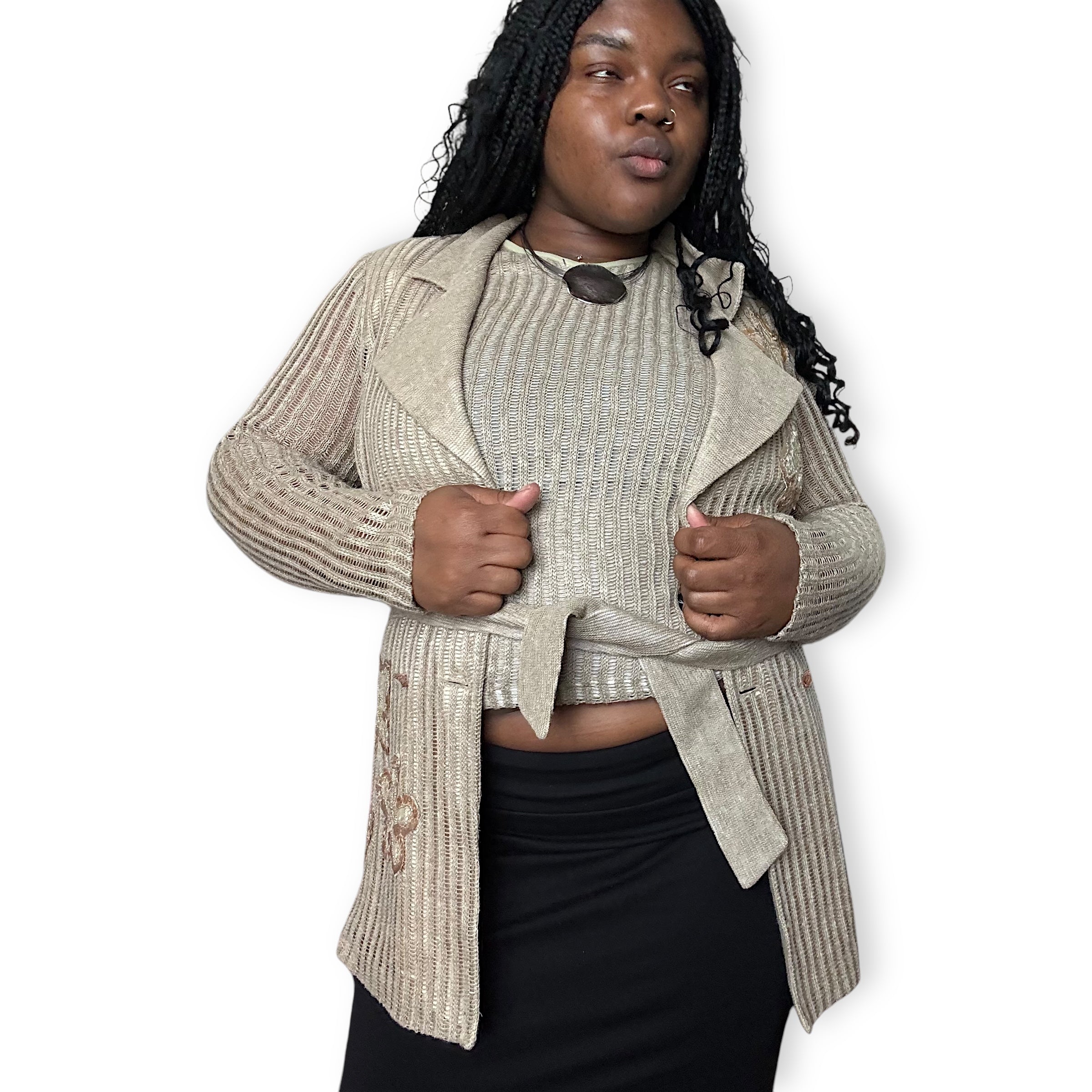 00s Open Knit Two Piece NWT – Aries Heaven Vintage